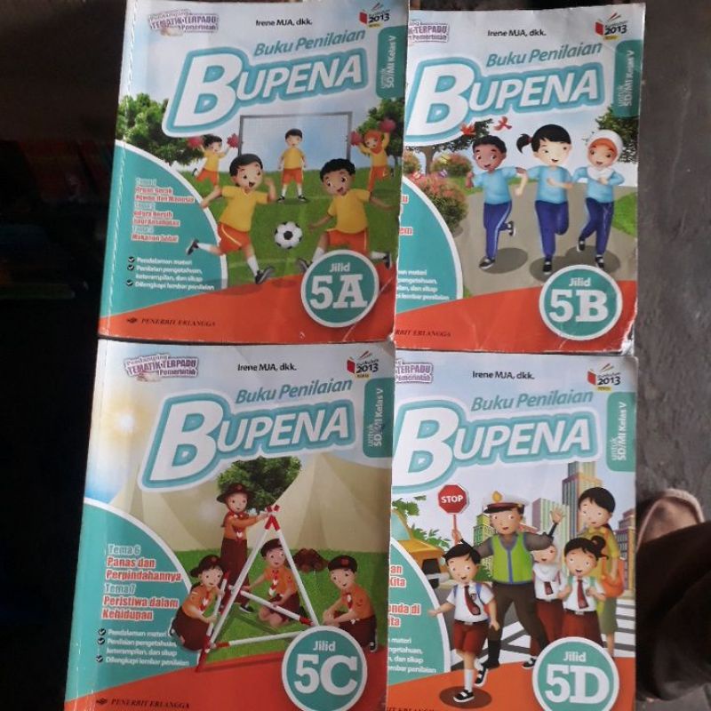 BUPENA 5A.5B,5C,DAN 5D K13 BEKAS