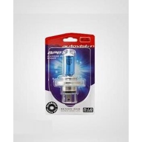 LAMPU MOTOR H4 HALOGEN AUTOVISION H4 XENON 5000K kings-m0 Buru Order