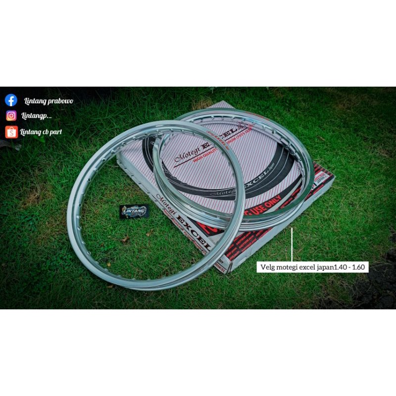 velg motegi excel japan 1.40 - 1.60 silver