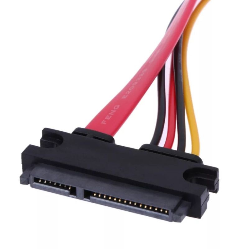 Kabel SATA 22 Pin Extension Male to SATA Female