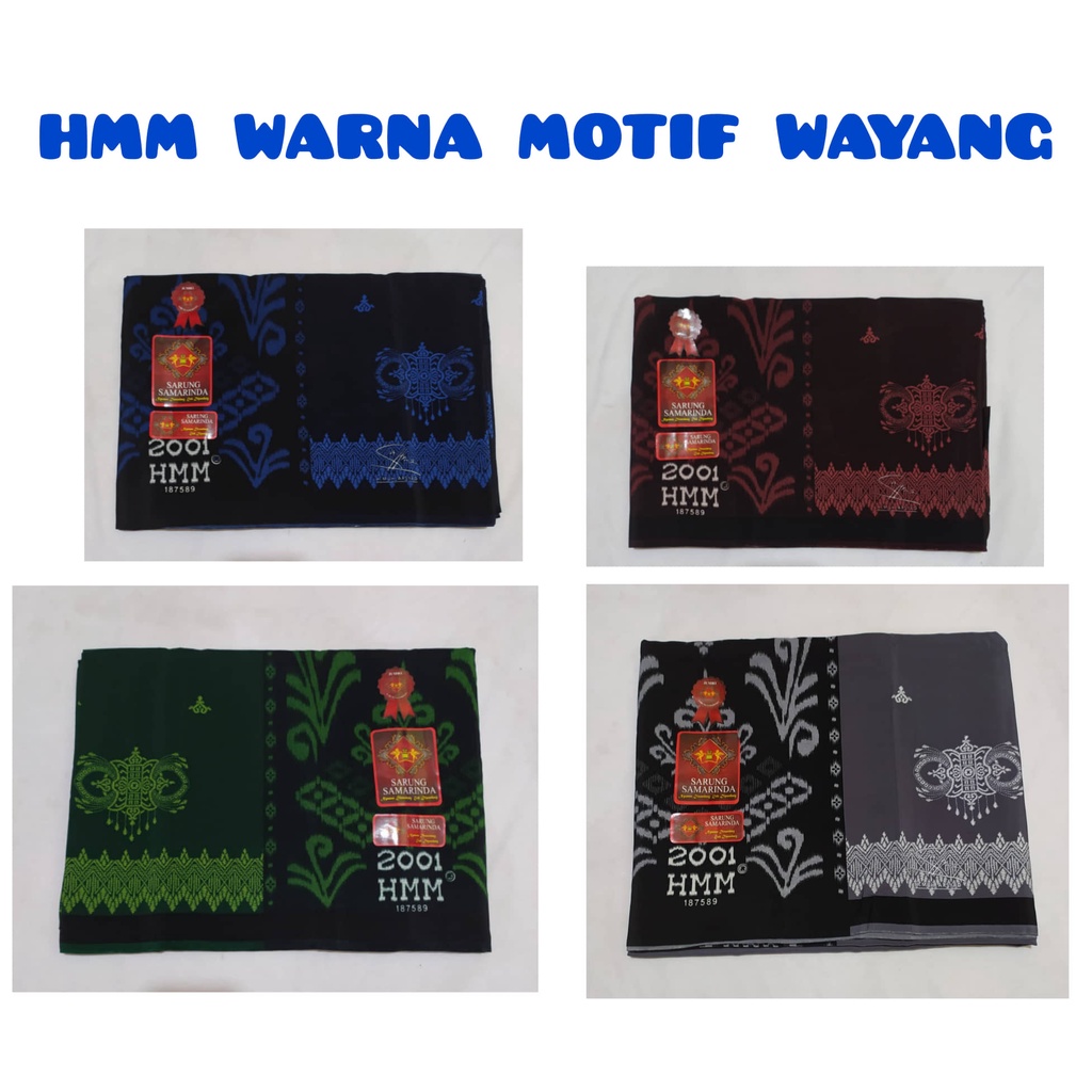 SARUNG HMM PUTIH TUMPAL MOTIF ORIGINAL