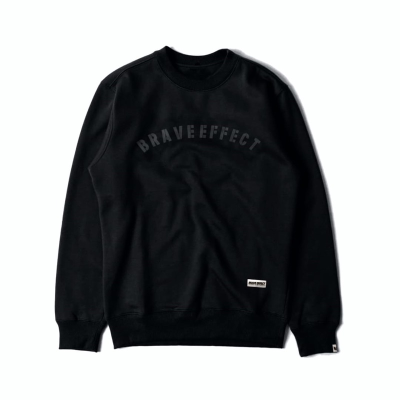 (BISA COD) BRAVE EFFECT Crewneck Original Premium Sweater Jaket Hoodie Unisex Hodie Switer Suiter