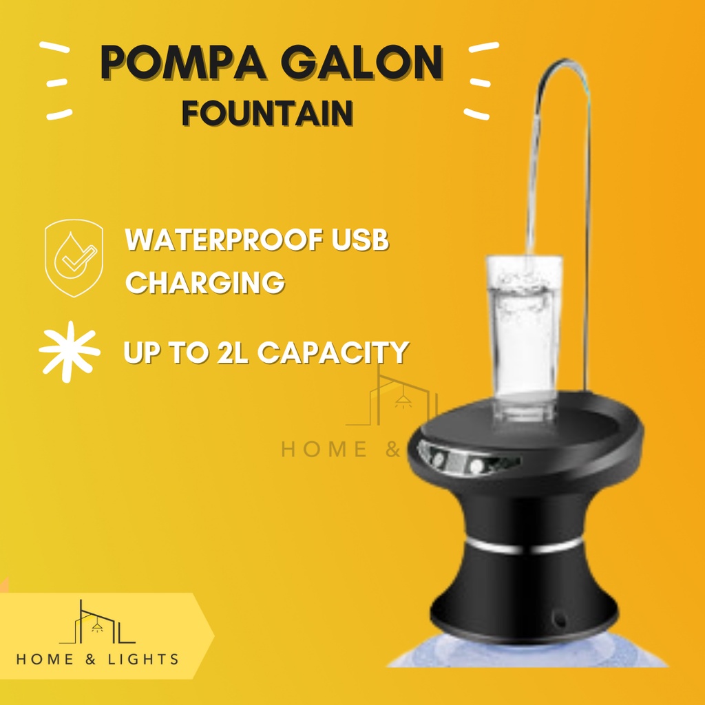 Pompa Galon Elektrik Model Water Fountain