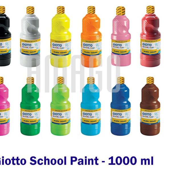 

GIOTTO SCHOOL PAINT - SCARLET RED - 1.000 ml - 535508