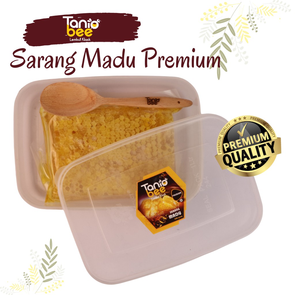 

MADU SARANG / SARANG MADU / SARANG MADU ASLI / HONEYCOMB / MADU SARANG ASLI TANIO BEE PREMIUM 250 gr