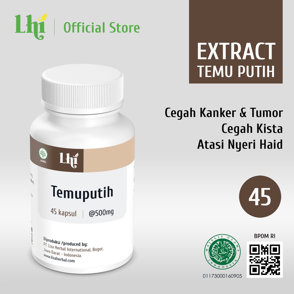 

Temuputih Liza Herbal untuk Kista
