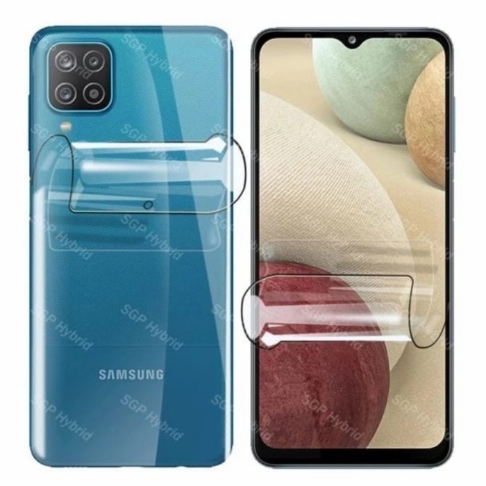 REALME 6 6 PRO REALME 5 5i 5 PRO ANTI GORES HYDROGEL CLEAR FULLSET DEPAN DAN BELAKANG BENING FRONT BACK PELINDUNG LAYAR SCREEN GUARD DAN PELINDUNG BELAKANG ANTI JAMUR SKIN GARSKIN