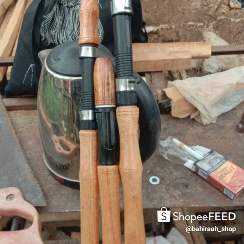 gagang joran kayu panjang