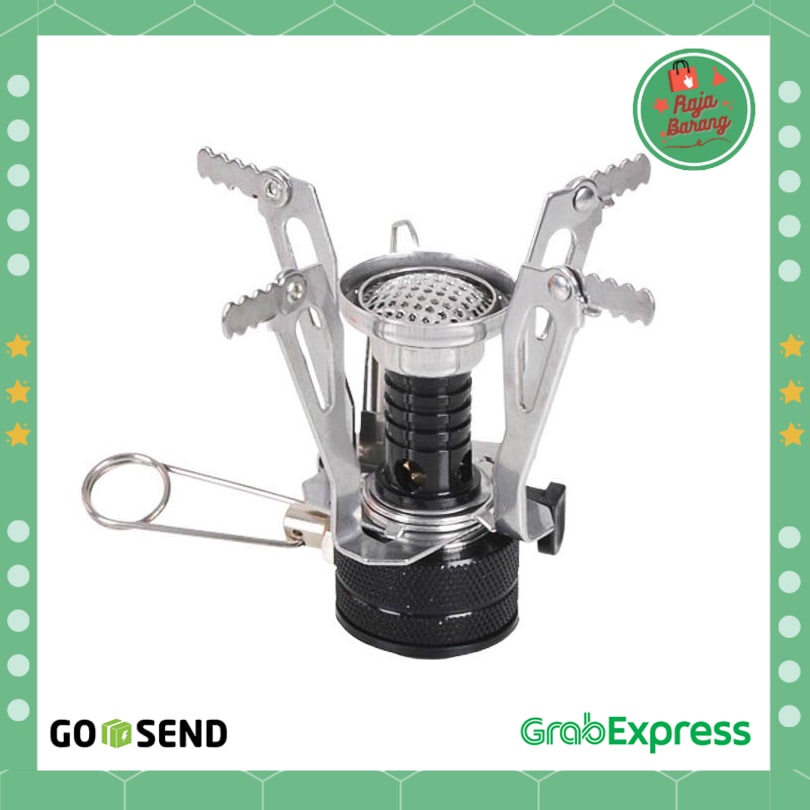 Kepala Kompor Portable - Gas Lipat Mini Camping Stove