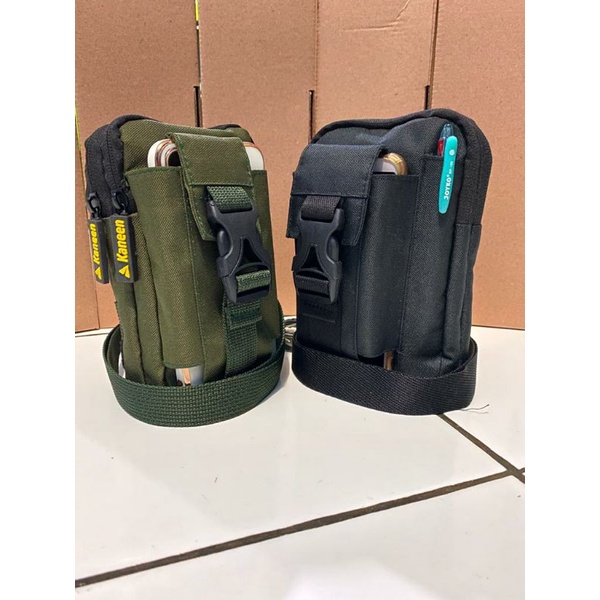 Tas Pinggang Pria Waterproof Keren / Tas Gesper Hp Tactical / Tas Gesper Pria