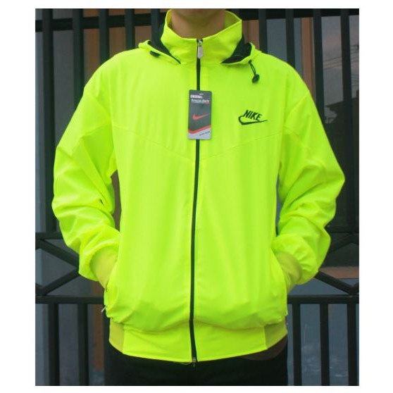 Jaket Parasut Nike Stabilo Jaket Gunung Jaket Parasit Olahraga Pria - STABILO, L