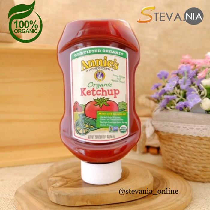 

Annie's Organic Tomato Ketchup 567gr (Saus Tomat Organic)