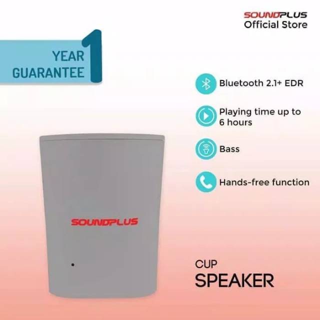 SoundPlus Cup Macaron Speaker Bluetooth Wireless