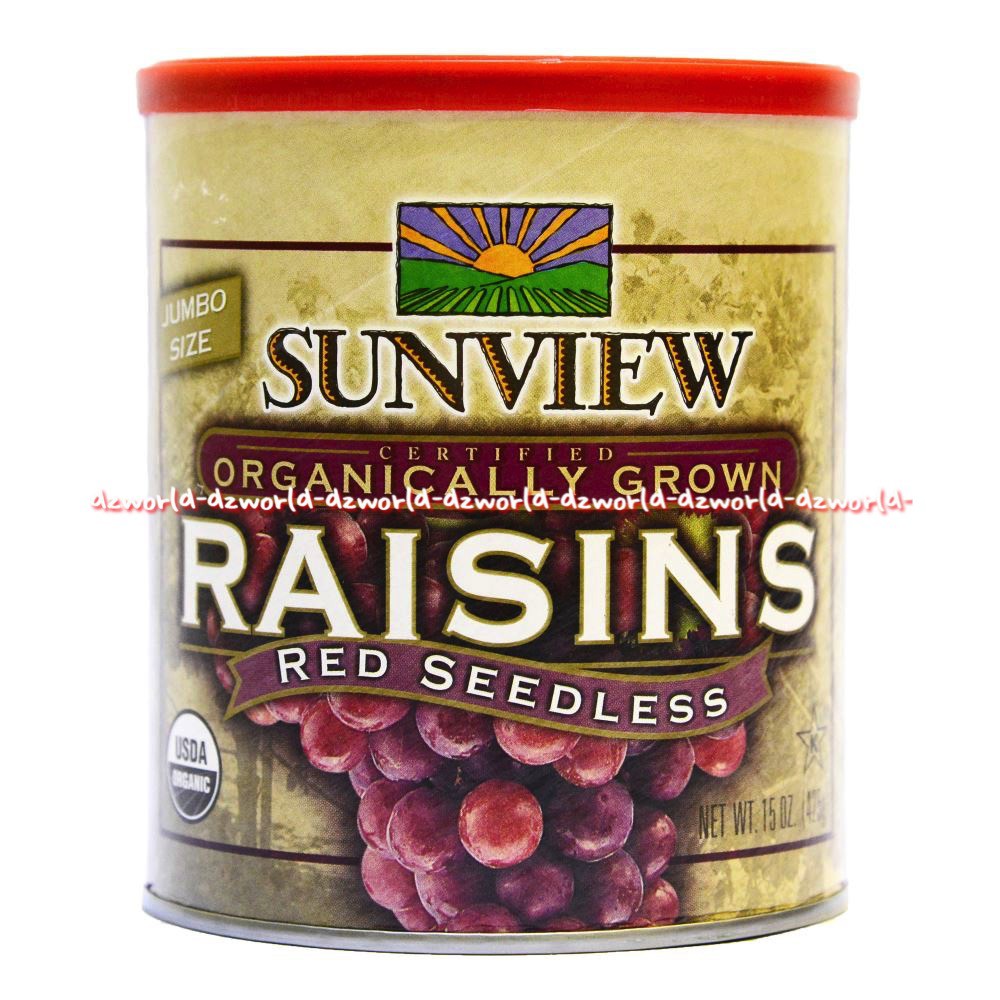 Sunview Raisins Green Seedless 425gr Kismis Kering