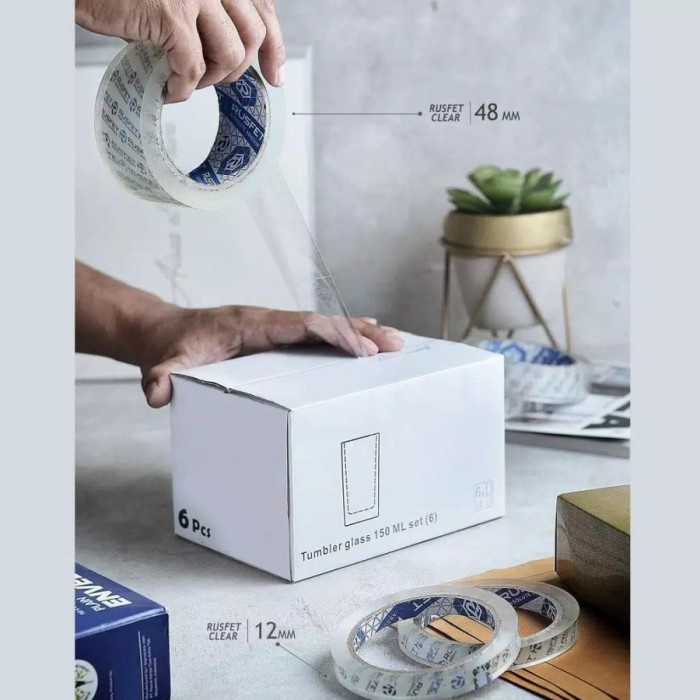 

Murah Lakban Bening Rusfet Superclear 48Mm Limited