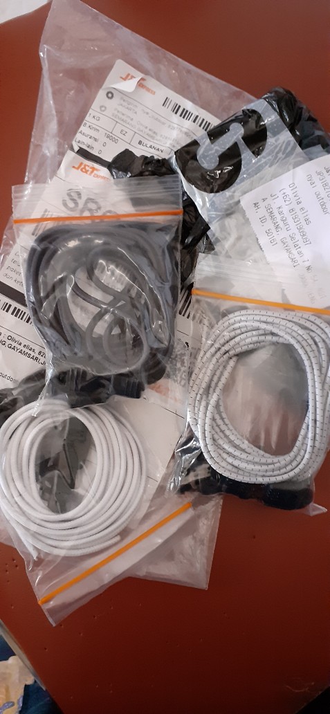 Tali Sepatu Karet Elastis Lock Lace Locklaces