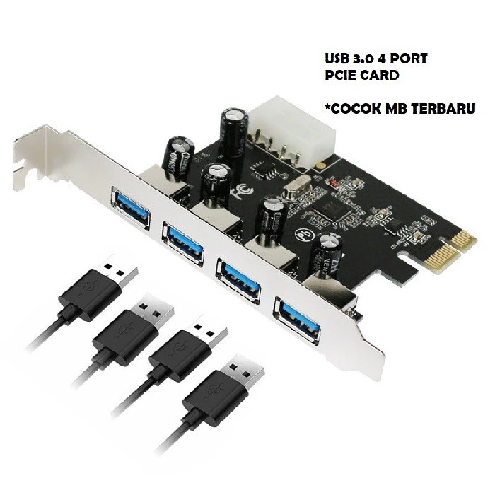 Usb 3.0 4 port 4port PCI Express PCIe port Centro