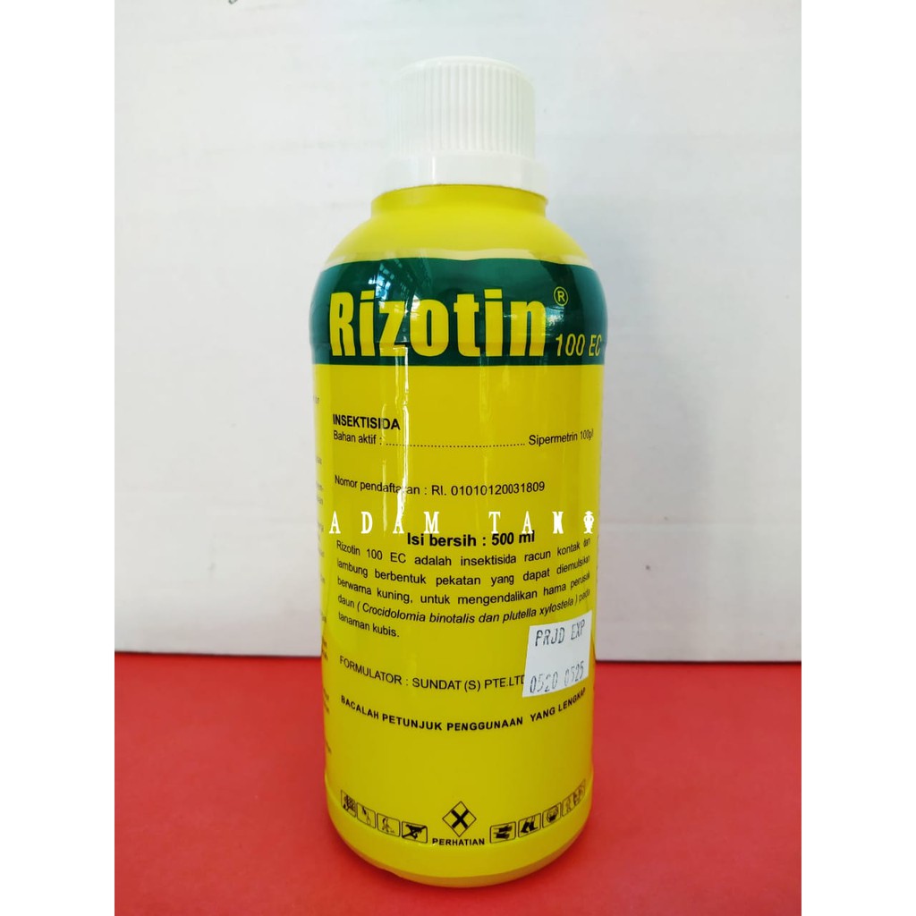 INSEKTISIDA RIZOTIN 100 EC 500 ML RIZOTIN 500 ML