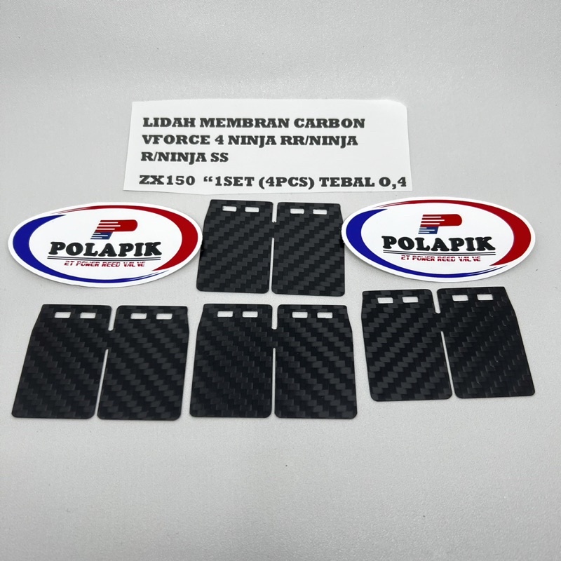 Lidah Membran vforce 4 R kawasaki ninja 150  lidah plat membran VFORCE 4 ninja 2 tak RR/SS/R/krr/kr 