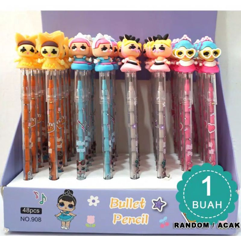 Pensil Bensia Bullet Pencil Fancy Dino