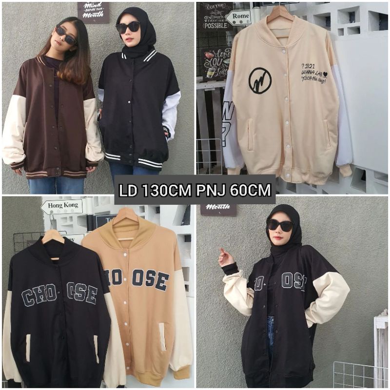 jessi jaket baseball ukuran jumbo/jaket basketball pria wanita/jaket ukuran besar/jaket jumbo/jaket 