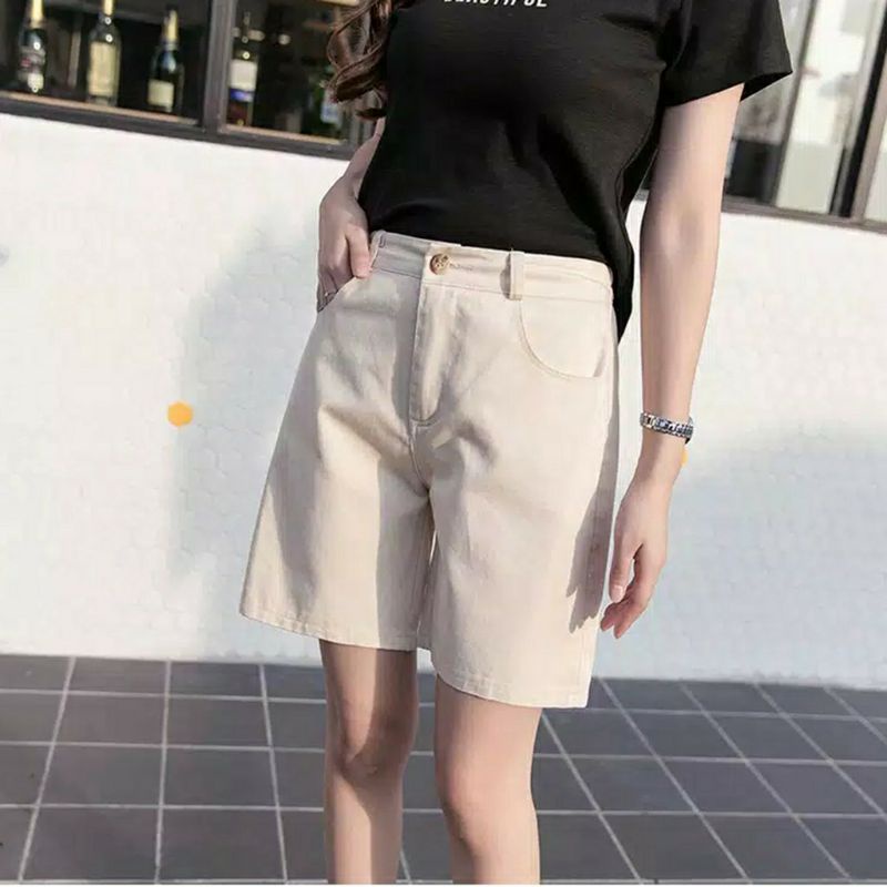 Hot Pants Celana Pendek Wanita Style Korea Terbaru dan Kekinian