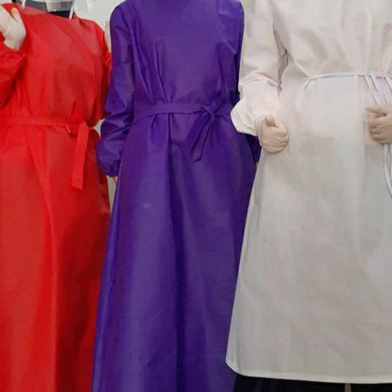 APD GOWN MEDIS Alat pelindung diri baju Disposable apron tenaga medis Dokter Bidan Perawat Laborat