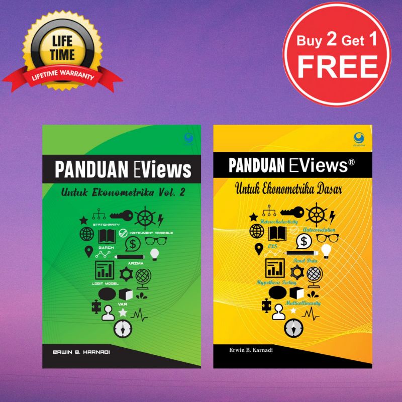Panduan Eviews untuk Ekonometrika Dasar Panduan Eviews Untuk Ekonometrika Dasar Vol. 2