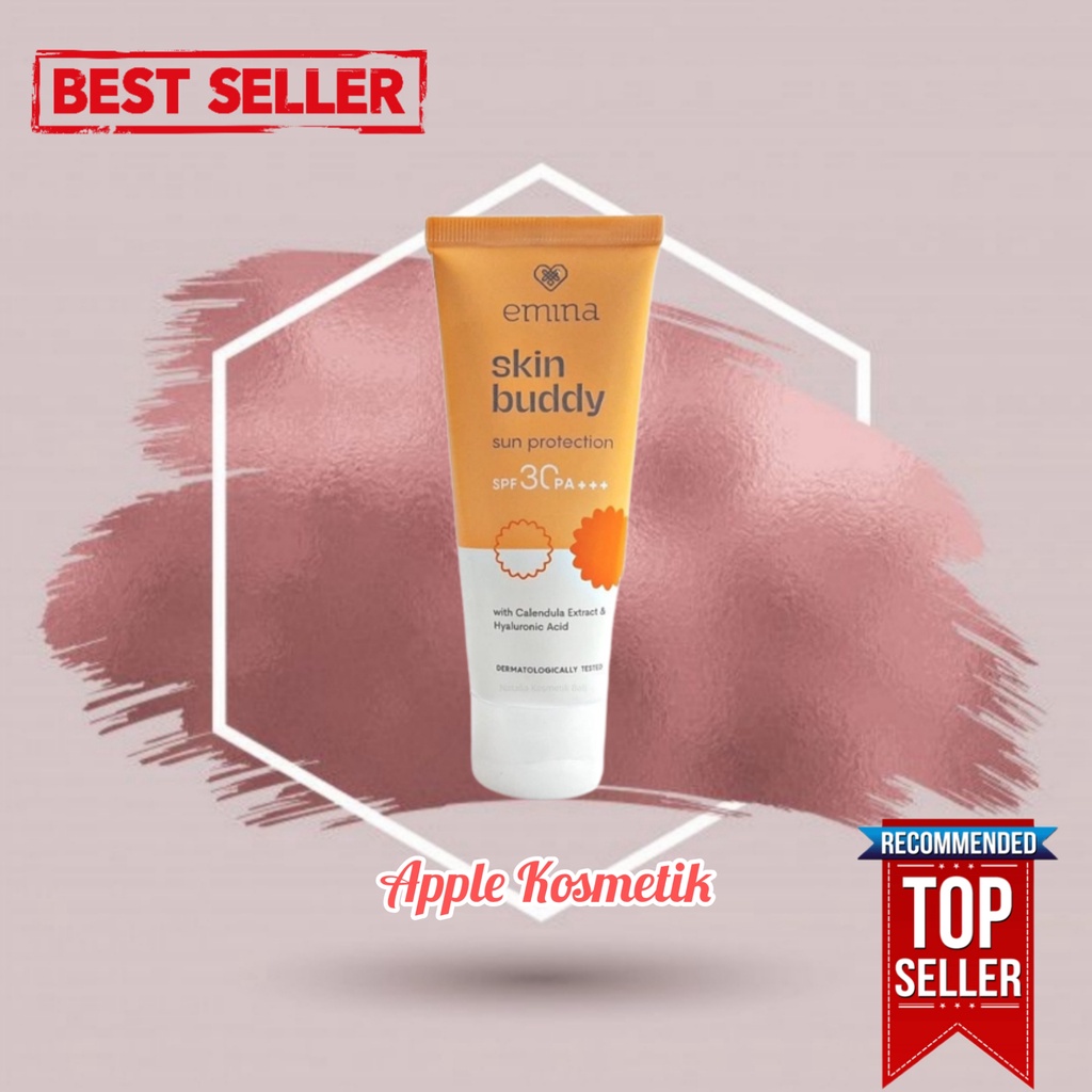 EMINA SKIN BUDDY - SUN PROTECTION SPF 30 PA+++ 60ML BPOM New !!