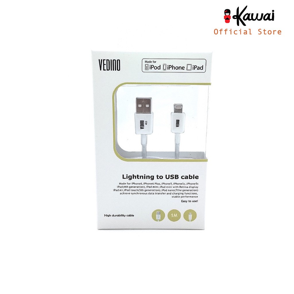 iKawai Cable Lightning Cable MFI Kabel lightning kabel ORI Garansi 1thn