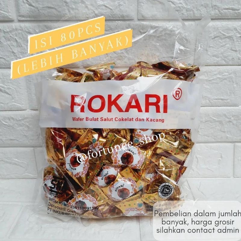 Rokari Bag isi 80 / Mirip Apollo Roka / Coklat Lebaran / Coklat Hari Raya/Hampers Lebaran / Jajan Le