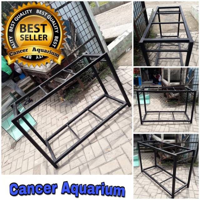 Rak Besi Aquarium 120x50 Hollow 4x4