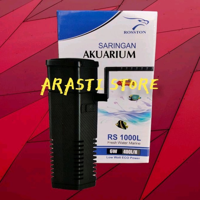 Jual INTERNAL FILTER SARINGAN AQUARIUM ROSSTON RS 1000L Shopee Indonesia