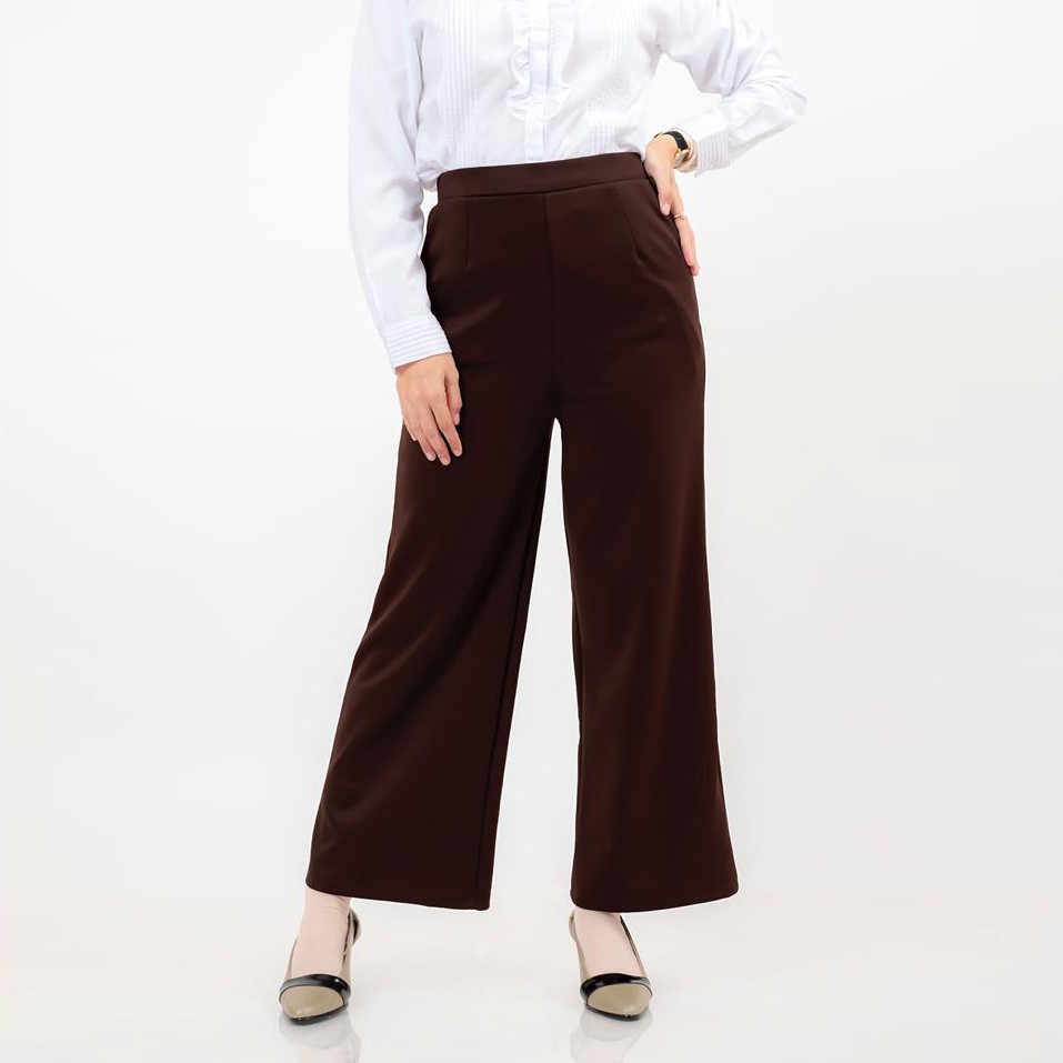 Morashop Kulot Panjang Bahan Scuba Fit to XL-4