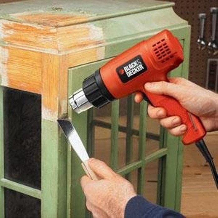 Black decker hot gun heat gun hair dryer