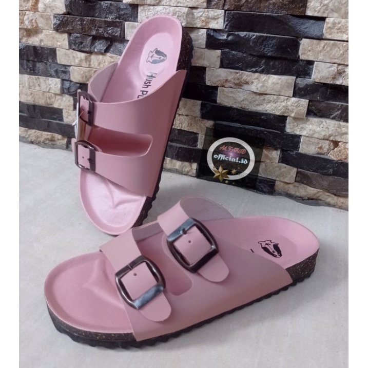 SANDAL BIRKEN WANITA KEKINIAN SLOP STRAP 2 BONUS BOX+PAPERBAG