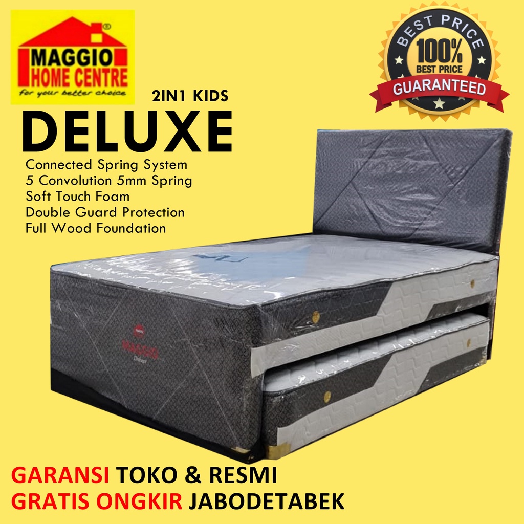 KASUR ANAK SORONG - KASUR ANAK - KASUR 2IN1 - KASUR SORONG - DELUXE 2IN1 - MAGGIO