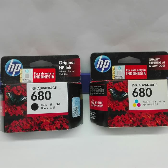 

tRF04S Tinta Printer Hp 680 Color Original E57Dtgfe