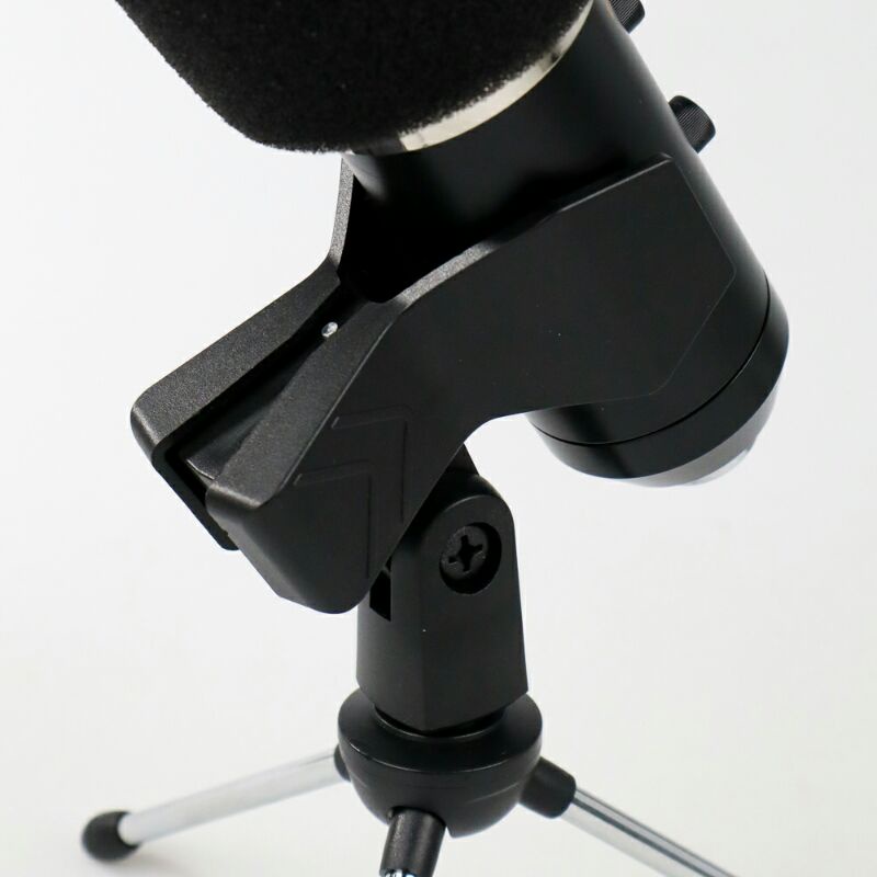 Karaoke Condenser Microphone 3.5 mm With Stand Mic TaffStudio Mk-f200tl