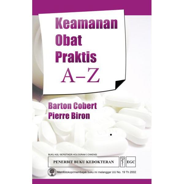 Buku ORI - Buku Keamanan Obat Praktis A-Z Barton Cobert EGC