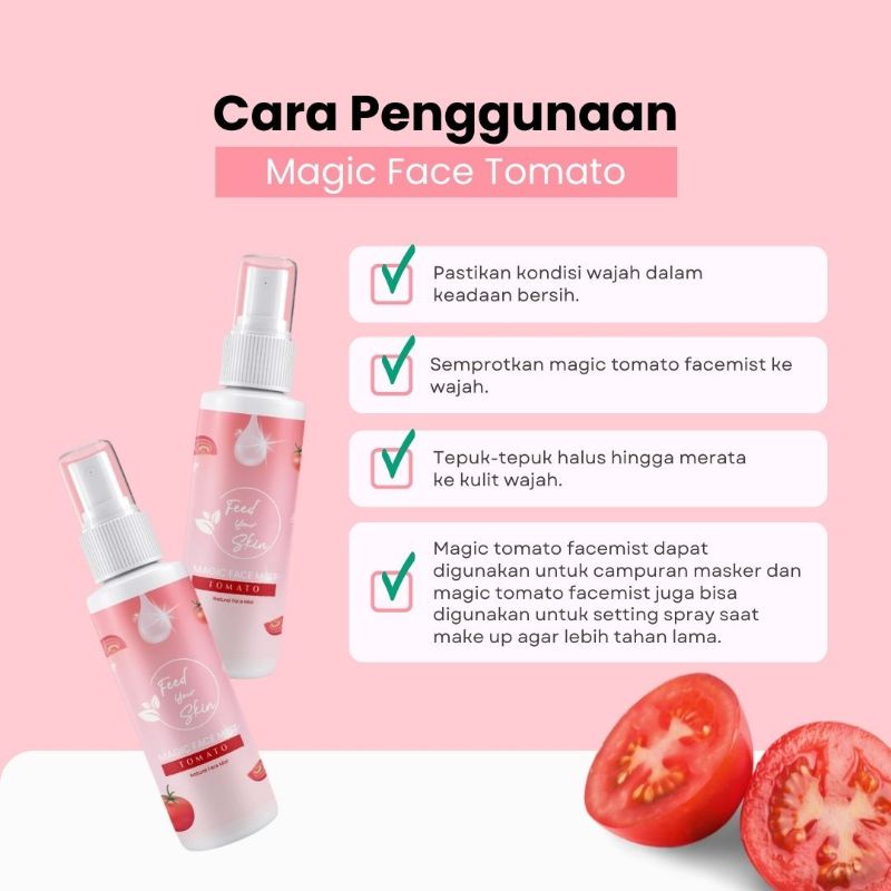 Facemist Tomat - Dapatkan Kulit Cerah dan Sehat dengan Formula Alami