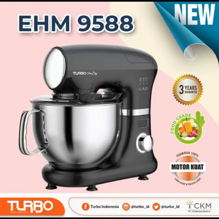 TERBARU MIXER ROTI TURBO PROCHEF GARANSI TURBO PHILIPS 3 TAHUN