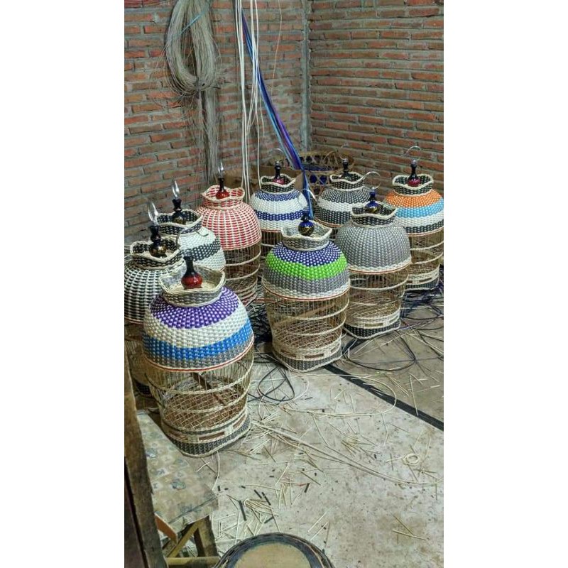 sangkar perkutut bahan rotan jepara