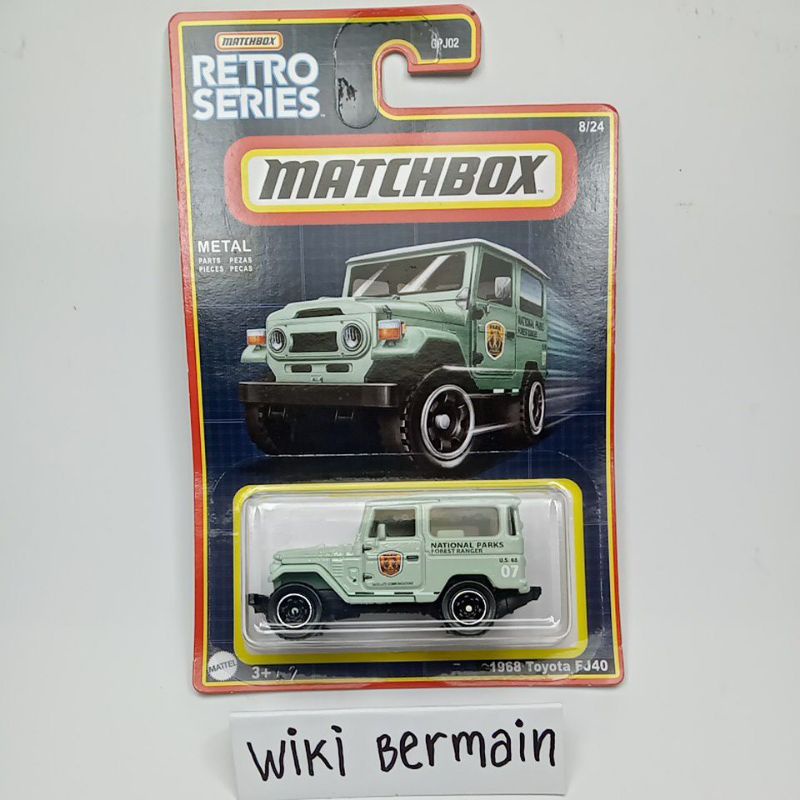 Matchbox Retro Series 1968 Toyota FJ40