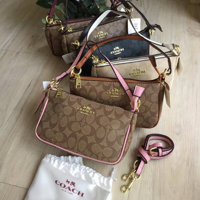 coach mini sling bag