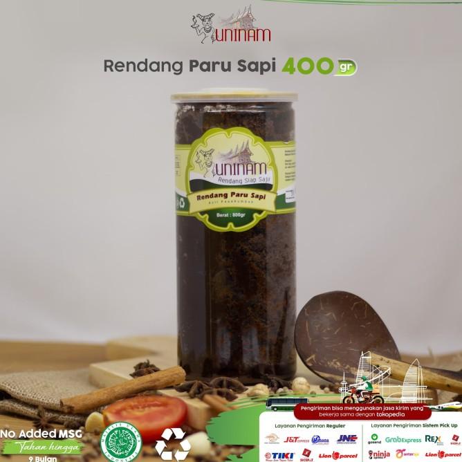 

Rendang Paru Sapi 800Gram - Menu Instan