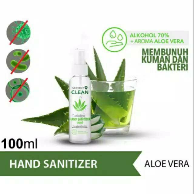 Hand sanitizer secret clean