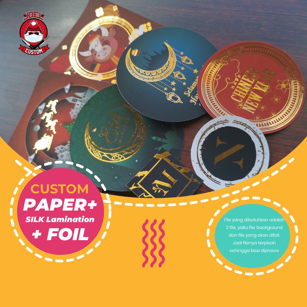 

Print + Die Cut Art Carton+ Silk Lamination+Foil