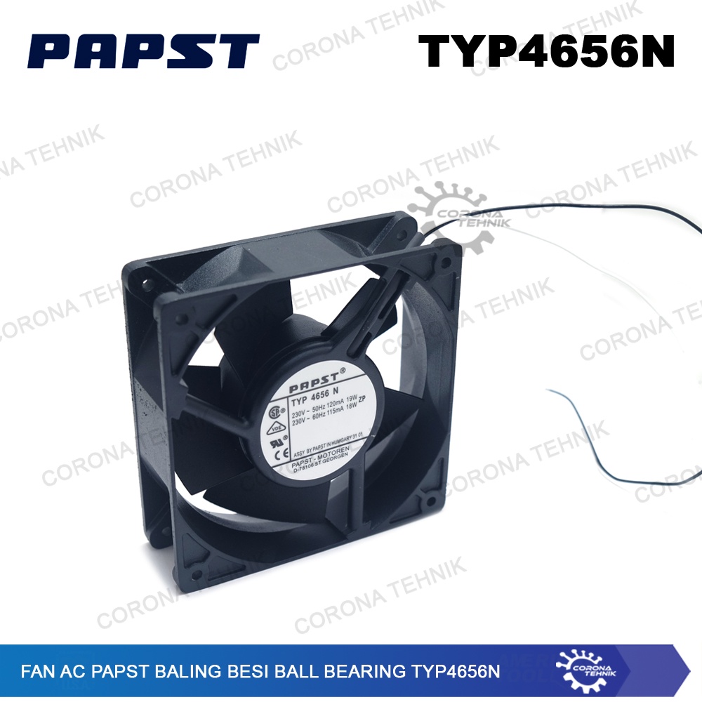 TYP4656N - Fan AC PAPST Baling Besi Ball Bearing