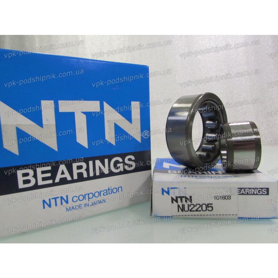 Jual CYLINDRICAL ROLLER BEARING NU 2205 NU2205 NTN JAPAN 25X52X18